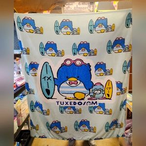 Sanrio tuxedo sam blanket